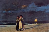 Homer, Winslow - Promenade on the Beach